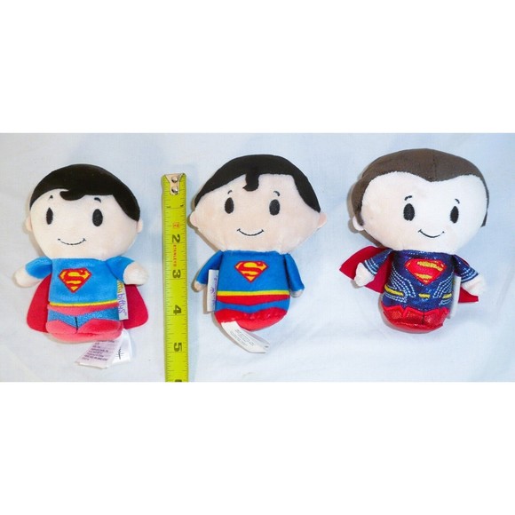 Lot of 3 Superman Hallmark Itty Bitty Plush Clark Kent Limited Edition DC Comic - Picture 2 of 9